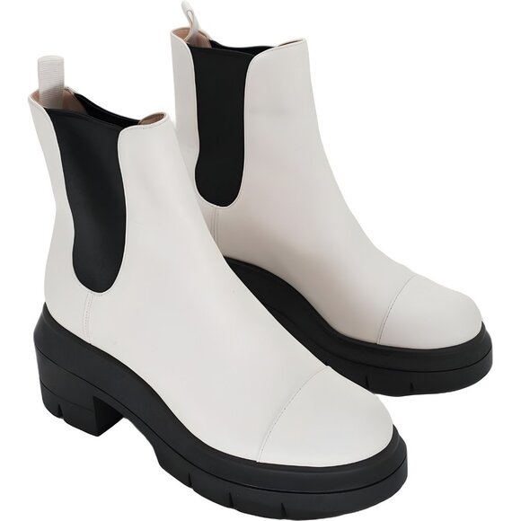 Stuart Weitzman Norah Lug Sole Boots Women's US 5 - Picture 4 of 6